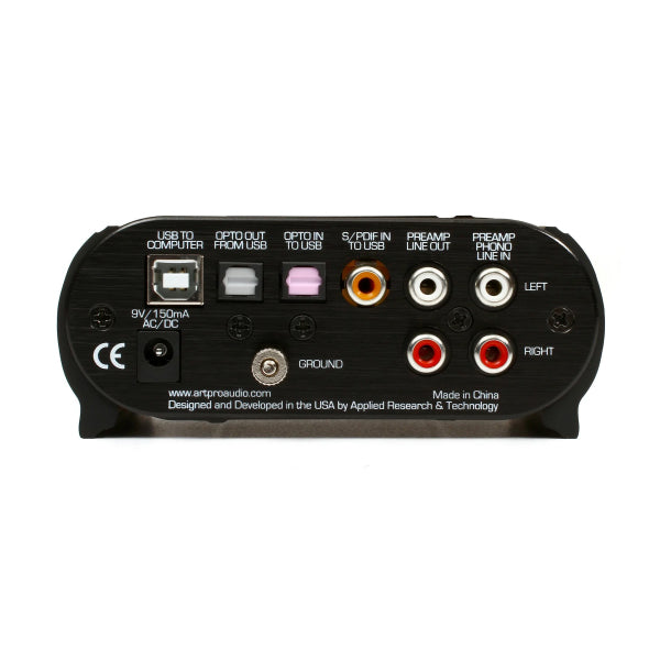 ART Pro Audio USB Phono Plus Phono Preamp and Audiophile Audio Interface