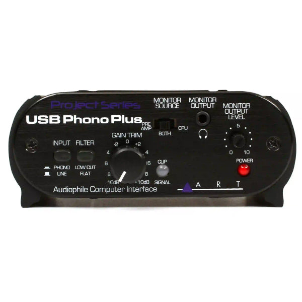 ART Pro Audio USB Phono Plus Phono Preamp and Audiophile Audio Interface