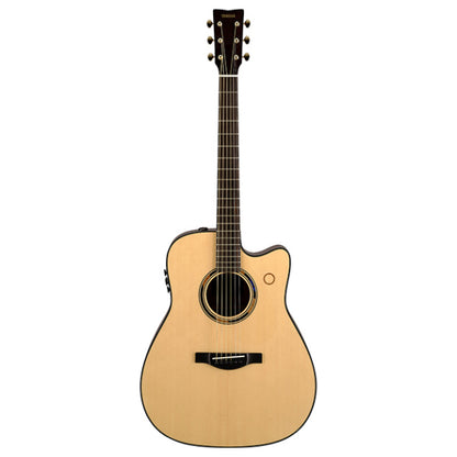 Yamaha TAG3 C 41 Inch Solid Spruce Top Dreadnought Acoustic Electric Guitar with Pickup (TAG3C)