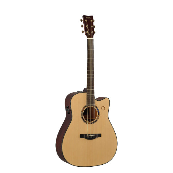 Yamaha TAG3 C 41 Inch Solid Spruce Top Dreadnought Acoustic Electric Guitar with Pickup (TAG3C)