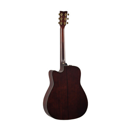 Yamaha TAG3 C 41 Inch Solid Spruce Top Dreadnought Acoustic Electric Guitar with Pickup (TAG3C)