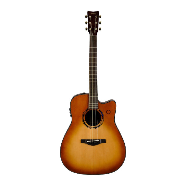 Yamaha TAG3 C 41 Inch Solid Spruce Top Dreadnought Acoustic Electric Guitar with Pickup (TAG3C)