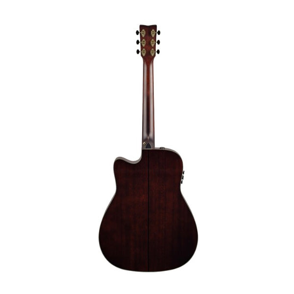 Yamaha TAG3 C 41 Inch Solid Spruce Top Dreadnought Acoustic Electric Guitar with Pickup (TAG3C)