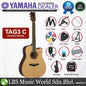 Yamaha TAG3 C 41 Inch Solid Spruce Top Dreadnought Acoustic Electric Guitar with Pickup (TAG3C)