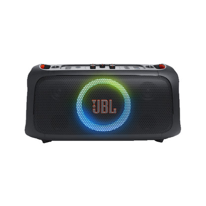 JBL PartyBox On The Go Essential Portable Splash Proof Bluetooth Speaker with Wireless Mic