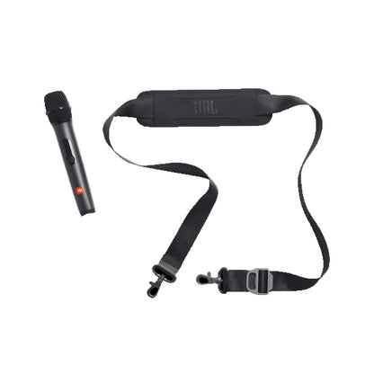 JBL PartyBox On The Go Essential Portable Splash Proof Bluetooth Speaker with Wireless Mic