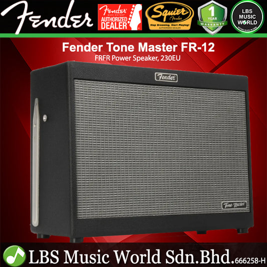 Fender Tone Master FR-12 1000 Watt Class D Powered Speaker for Guitar Amp Modelers (FR12)