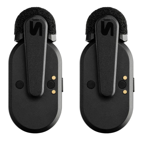 Shure MoveMic Two Dual Channel Clip On Mic Wireless Lavalier Microphone with Charging Case