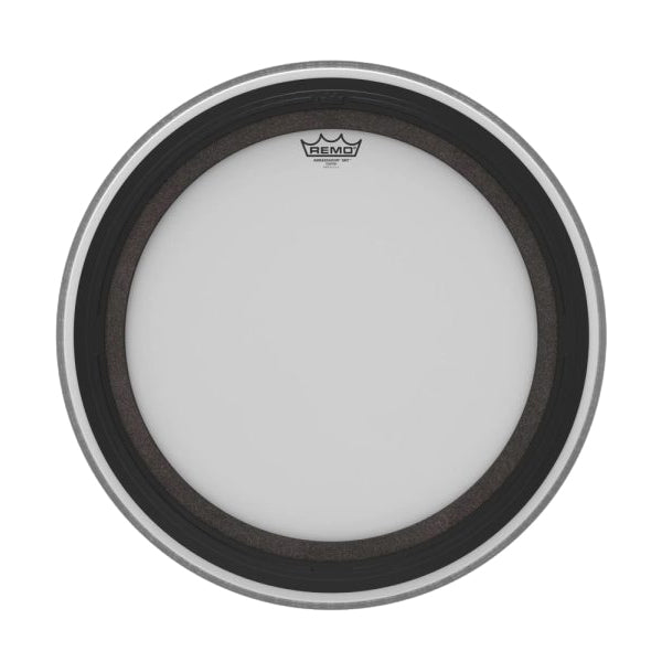 Remo Ambassador 1Ply Coated Drumhead for Bass Drum Skin - SMT (16" 18" 20" 22")