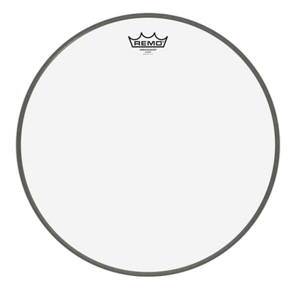 Remo Ambassador 1Ply Clear Drumhead for Bass Drum Skin (16" 18" 20" 22")