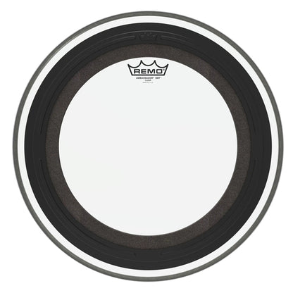 Remo Ambassador 1Ply Clear Drumhead for Bass Drum Skin - SMT (16" 18" 20" 22")