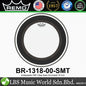 Remo Ambassador 1Ply Clear Drumhead for Bass Drum Skin - SMT (16" 18" 20" 22")