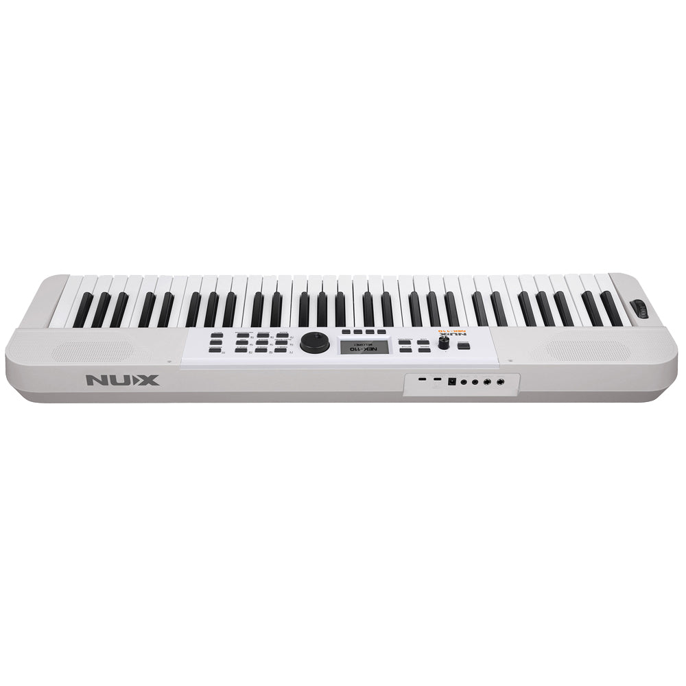 Nux NEK-110 61 Keys Portable Digital Electronic Keyboard with Touch Response and Bluetooth (NEK110 NEK 110)