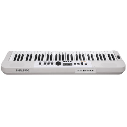 Nux NEK-110 61 Keys Portable Digital Electronic Keyboard with Touch Response and Bluetooth (NEK110 NEK 110)