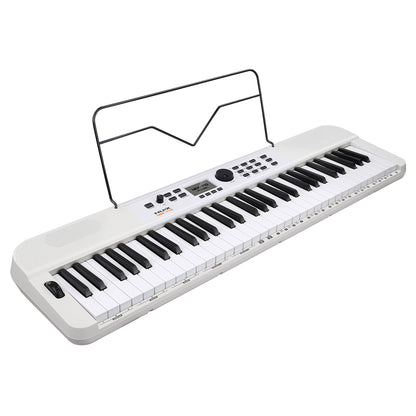Nux NEK-110 61 Keys Portable Digital Electronic Keyboard with Touch Response and Bluetooth (NEK110 NEK 110)
