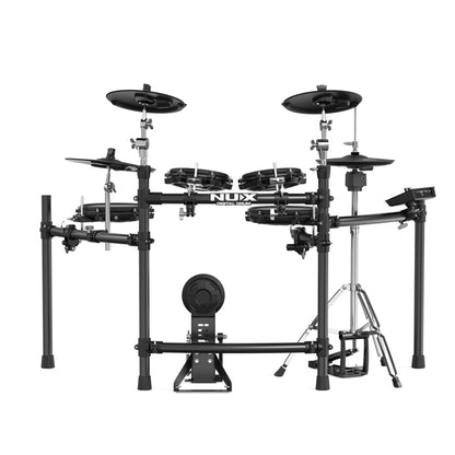 Nux DM-310H Full Set Digital Electronic Drum Kit with Bluetooth and Dual Mesh Head (DM310H DM 310H)