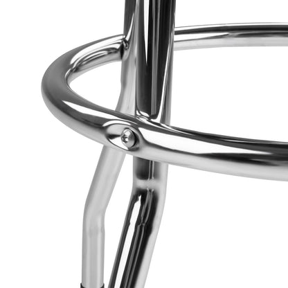 Nux NLS-BST Barstool 24 Inch Stool with White Logo (NLS BST)