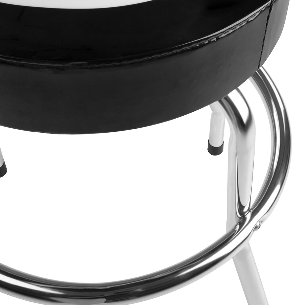 Nux NLS-BST Barstool 24 Inch Stool with White Logo (NLS BST)