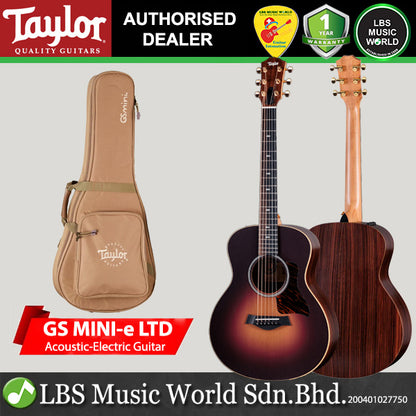 Taylor GS Mini-e Rosewood SB Sitka Spruce Top Acoustic Electric Guitar with Gig Bag
