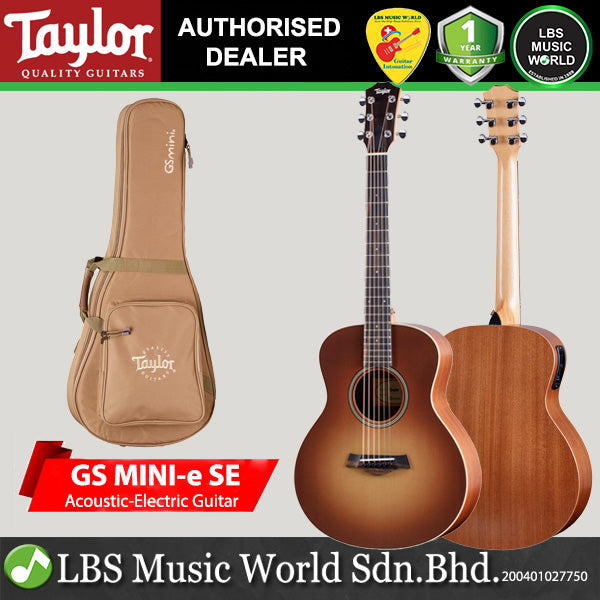 Taylor GS Mini-E Special Edition Sitka Spruce Top Acoustic Electric Guitar with Gig Bag (GS Mini e SE)