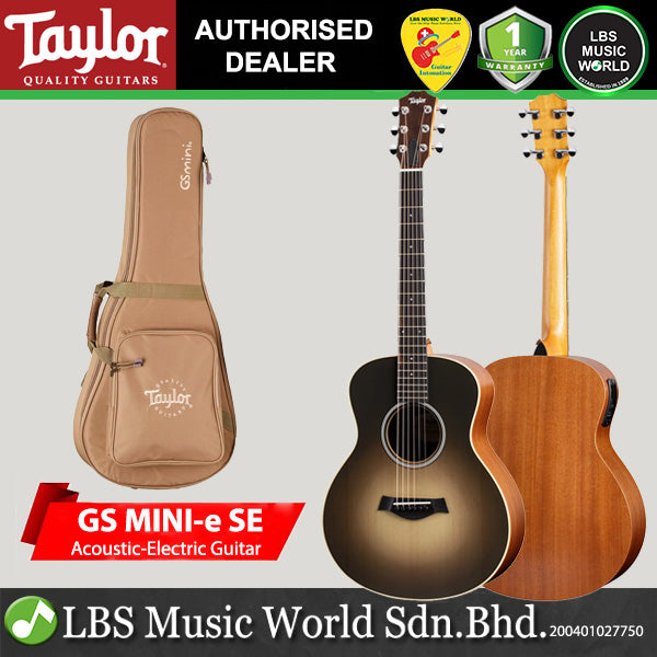 Taylor GS Mini-E Special Edition Sitka Spruce Top Acoustic Electric Guitar with Gig Bag (GS Mini e SE)