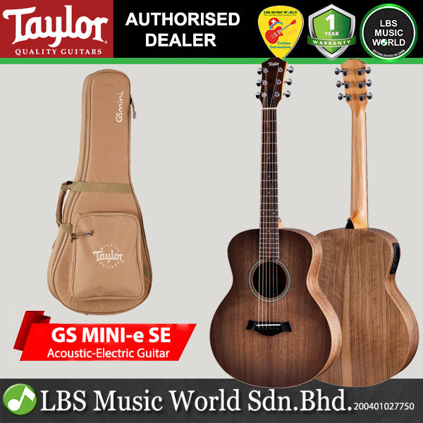Taylor GS Mini-E Special Edition Sitka Spruce Top Acoustic Electric Guitar with Gig Bag (GS Mini e SE)