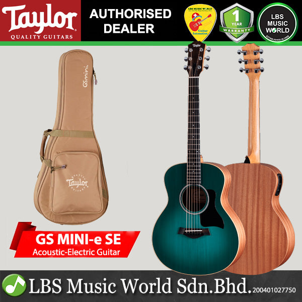 Taylor GS Mini-E Special Edition Sitka Spruce Top Acoustic Electric Guitar with Gig Bag (GS Mini e SE)