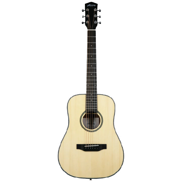 Harmony Foundation Series Terra ST Petite Dreadnought Acoustic Guitar with Bag - Natural Satin