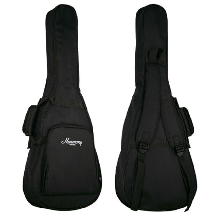 Harmony Foundation Series Terra ST Petite Dreadnought Acoustic Guitar with Bag - Natural Satin