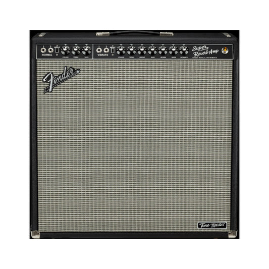 Fender Tone Master Super Reverb 4x10 Inch 200 Watt Amp Guitar Combo Amplifier with Footswitch - 230V UK