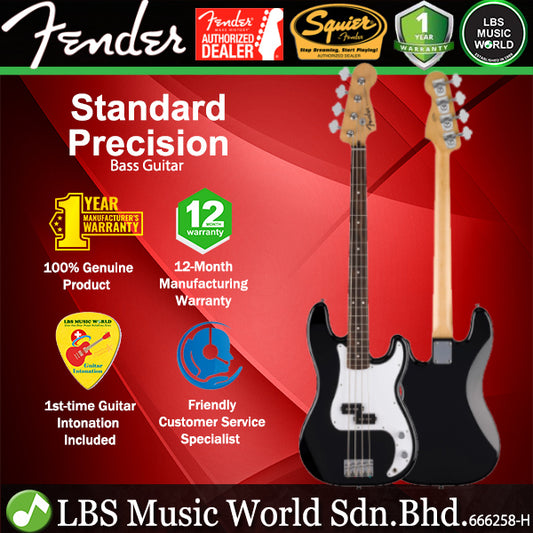 Fender Standard Precision Bass 4 String Guitar SS Pickup with Laurel Fingerboard