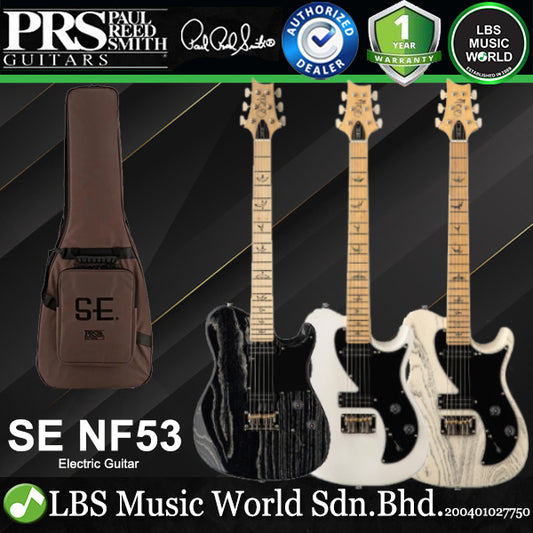 PRS SE NF 53 Solidbody Electric Guitar SS Pickups With Maple Fretboard with Gig Bag