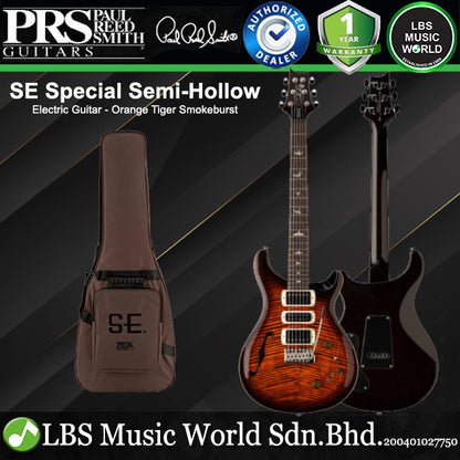 PRS SE Special Semi-Hollow Electric Guitar HSH Pickup With Rosewood Fretboard and Gig Bag