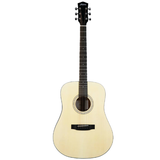 Harmony Foundation Series Terra Dreadnought Acoustic Guitar - Natural Satin