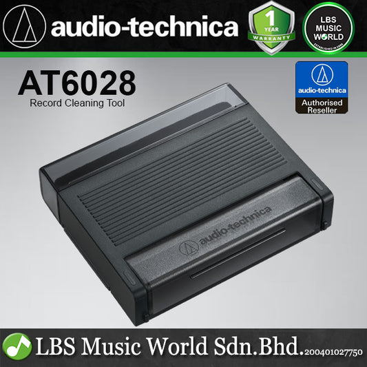 Audio Technica AT6028 3 in 1 Compact Record Cleaning Tool with Cover Stand for Turntable