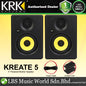 KRK Kreate 5 Active 5 Inch 2 Way Powered Studio Monitor Speaker with Bluetooth (K5)