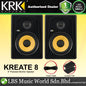 KRK Kreate 8 Active 8 Inch 2 Way Powered Studio Monitor Speaker with Bluetooth (K8)