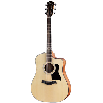 Taylor 110ce-S Dreadnought Spruce Top Acoustic Electric Guitar with Gig Bag - Natural Sapele (110ce S)