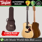 Taylor 210ce Plus Sitka Spruce Top Dreadnought Acoustic Electric Guitar with AeroCase - Natural