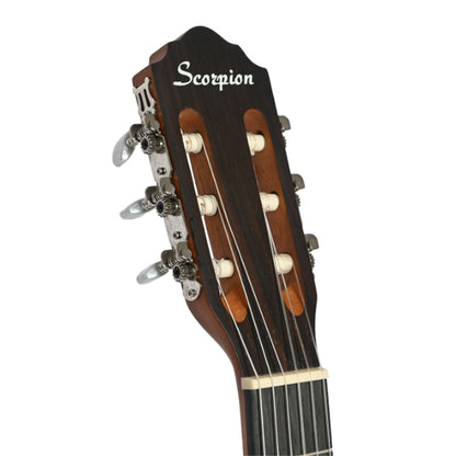 Scorpion SC100 Spruce Top Body Nylon Classical Acoustic Guitar