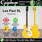 Epiphone ENOLSYCH1 Les Paul SL Poplar Body Electric Guitar with SS Pickup and Rosewood Fretboard - Sunset Yellow