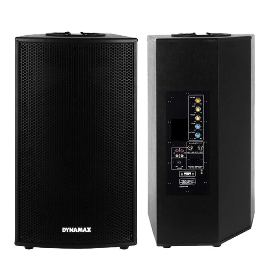 Dynamax TCSM 150 Watt 10 Inch and 12 Inch 2 Way Active Loudspeaker Monitor Speaker (TCSM10A TCSM12A)