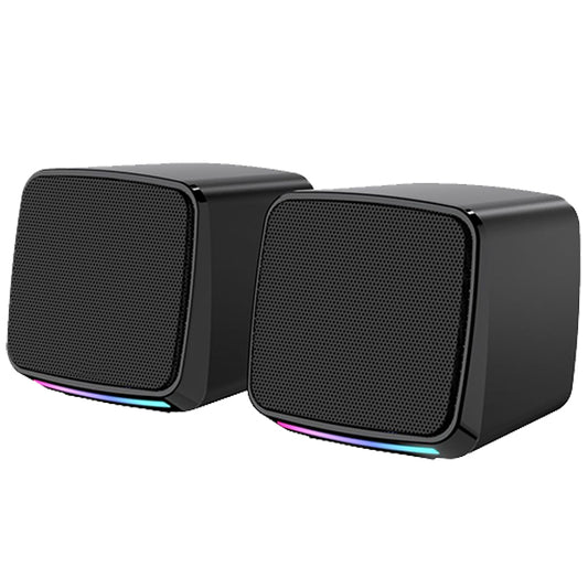 BSL E-1078 3.5mm Input Portable Wired Speaker with LED Light (E1078)