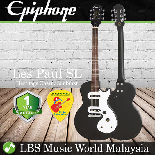 Epiphone Les Paul SL Electric Current Guitar Ebony Black