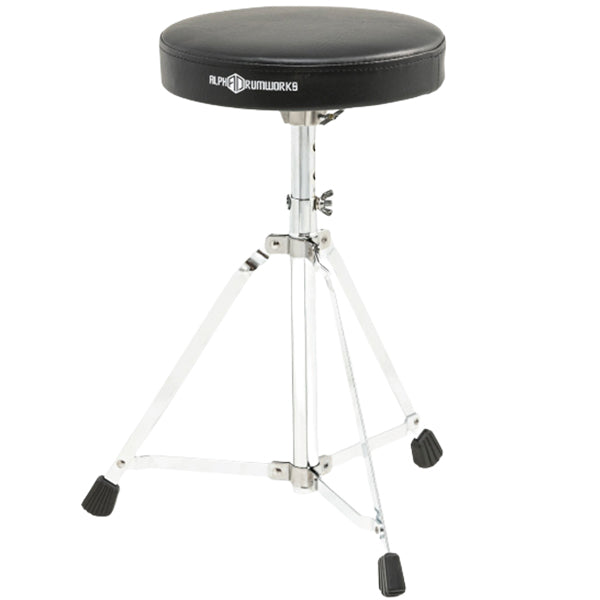 Alpha Drumworks AD-DT101 Drum Stool Throne Chair Seat (ADDT101 AD DT101)