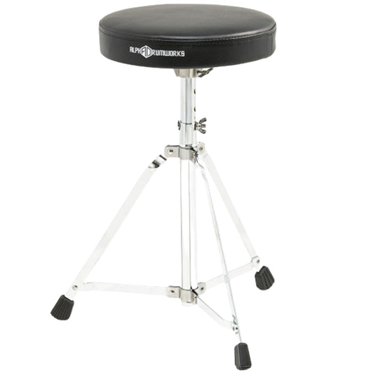 Alpha Drumworks AD-DT101 Drum Stool Throne Chair Seat (ADDT101 AD DT101)