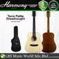 Harmony Foundation Series Terra Petite Dreadnought Acoustic Guitar with Bag - Natural Satin