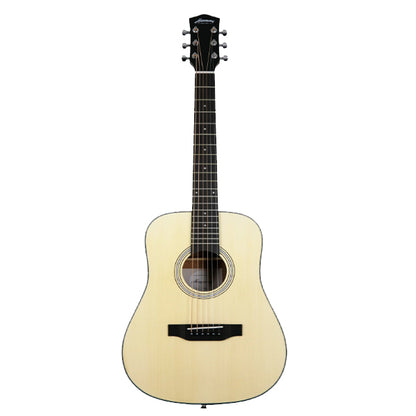 Harmony Foundation Series Terra Petite Dreadnought Acoustic Guitar with Bag - Natural Satin