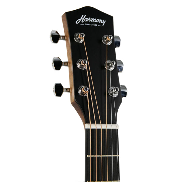 Harmony Foundation Series Terra Petite Dreadnought Acoustic Guitar with Bag - Natural Satin