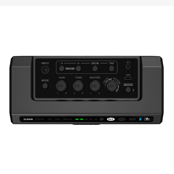 Aroma TG-08 Rechargeable Bluetooth Portable Electric Guitar Amplifier with Built In Drum Rhythm (TG08)